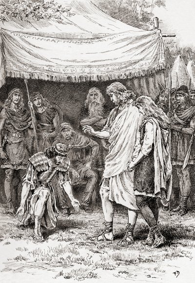 A scene from William Shakespeare